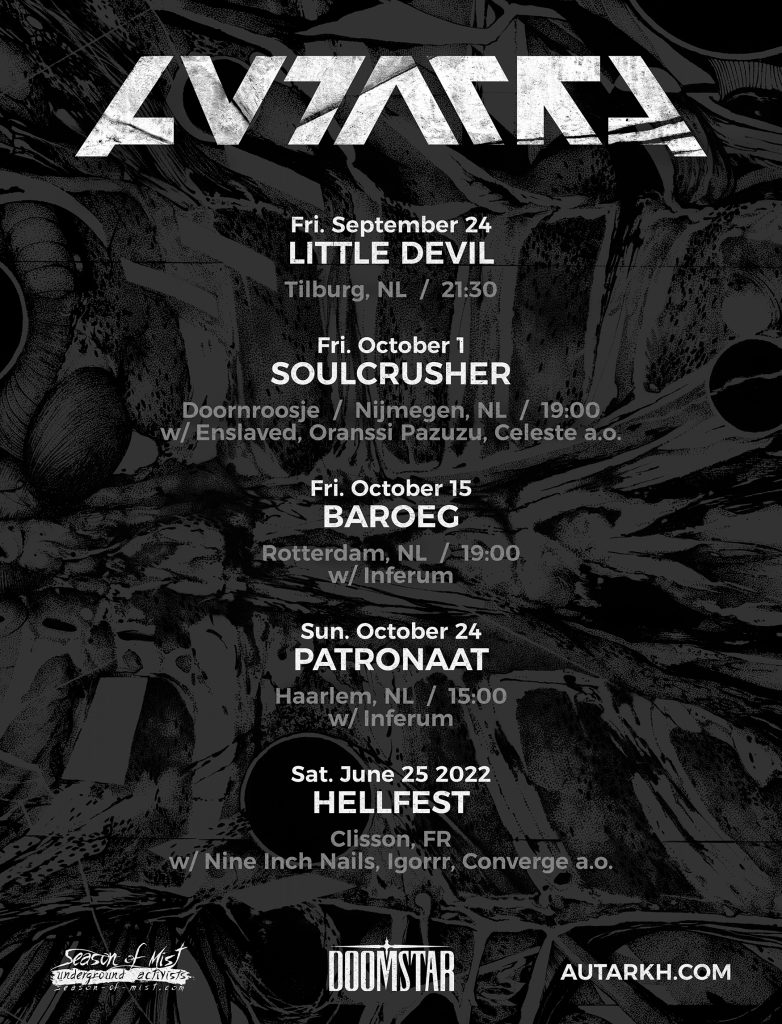 Autarkh release 'Clouded Aura' live at Roadburn Redux and announce ...
