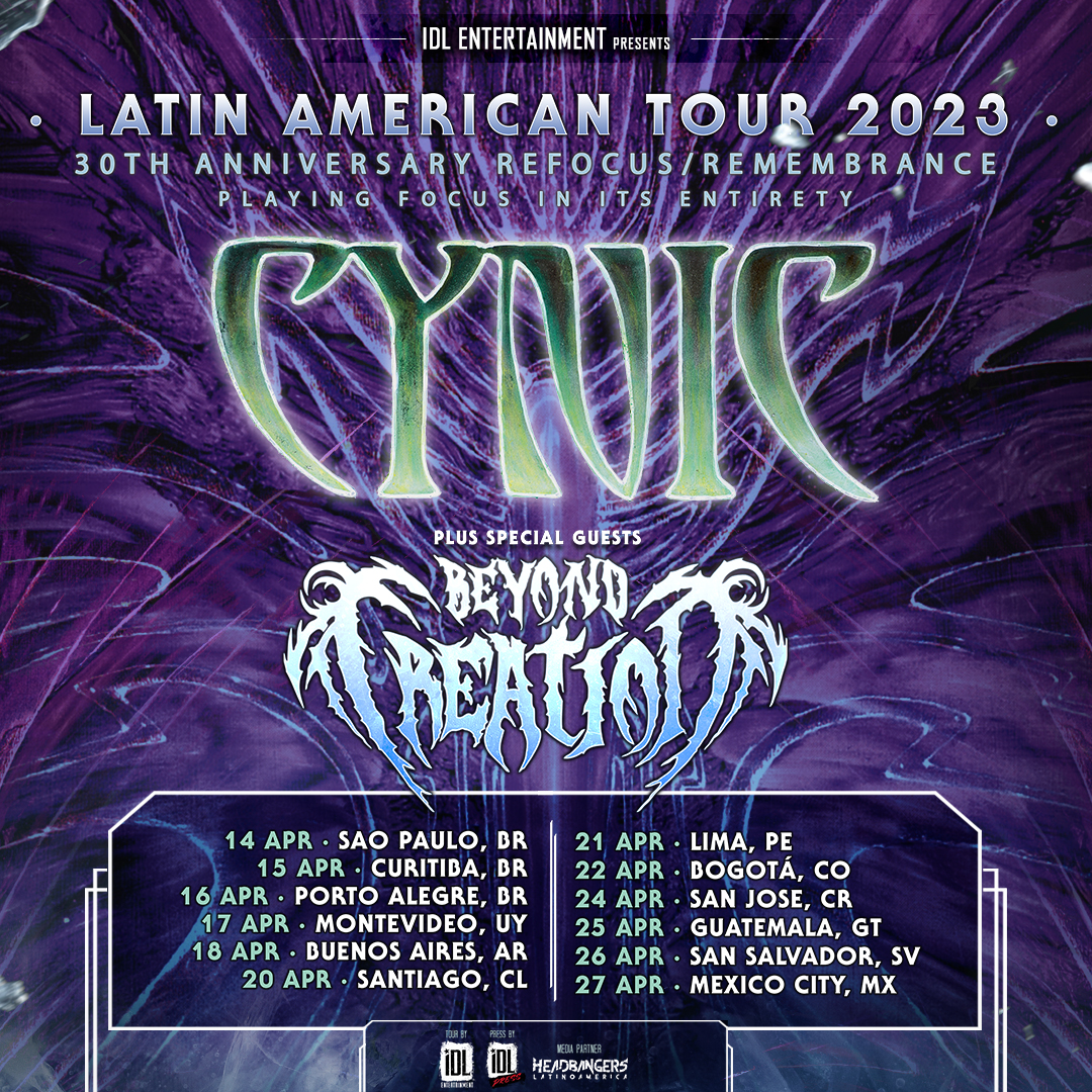 cynic latin america tour