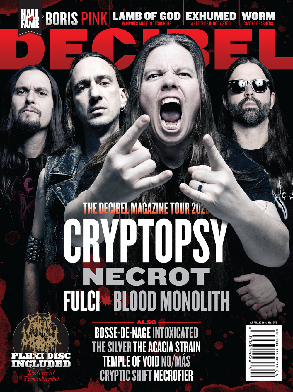 Cryptopsy Featured on Cover of Decibel Magazine | Season of Mist