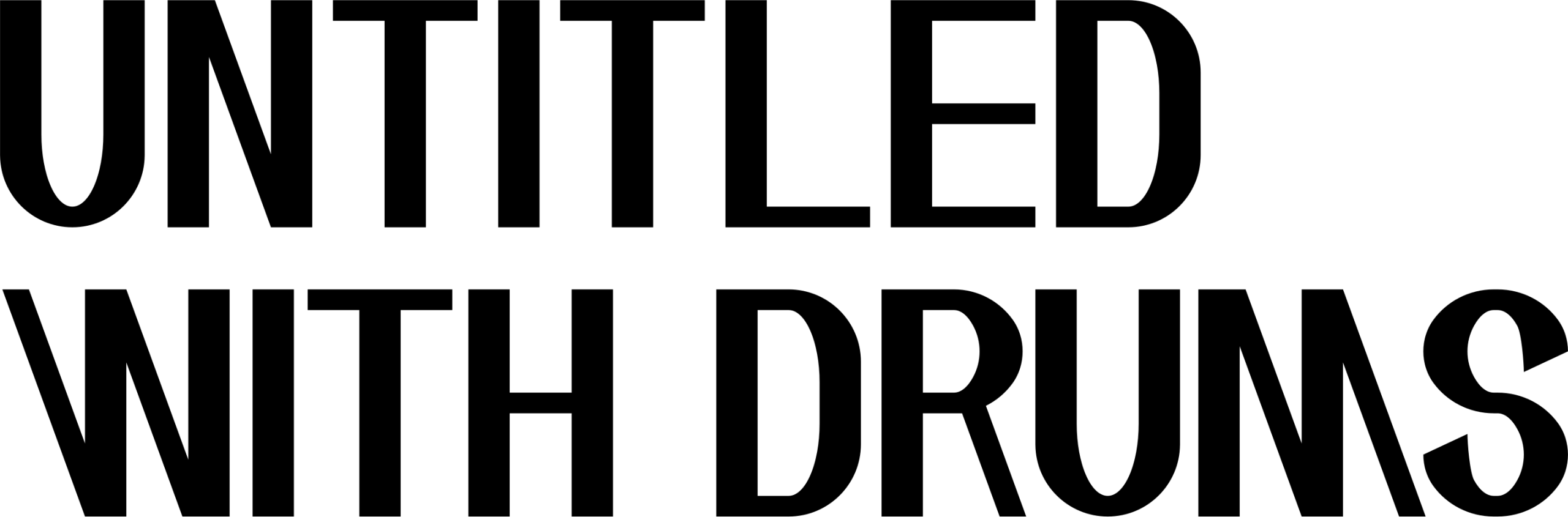 Untitled With Drums - Band Logo