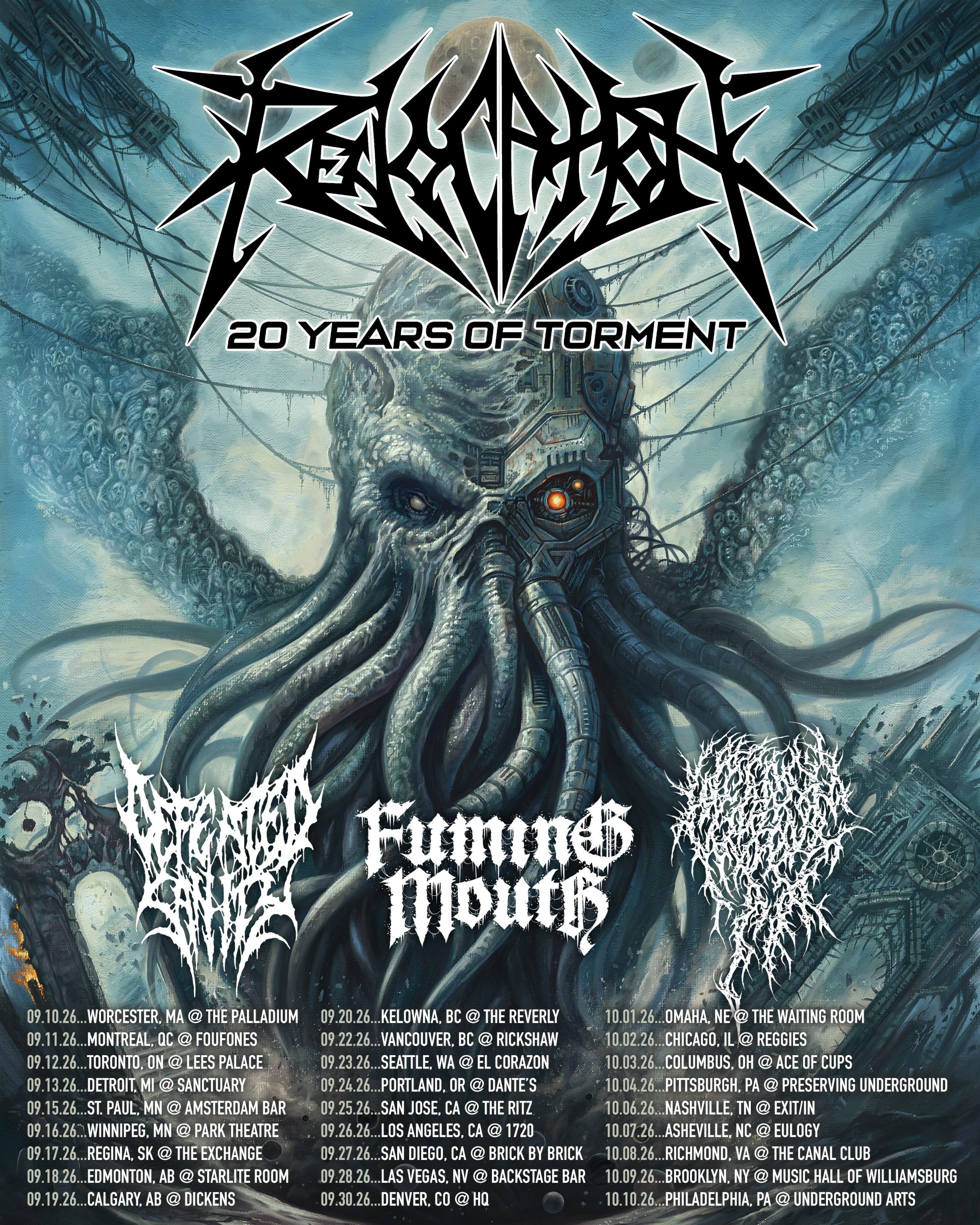 Defeated Sanity Announce 2026 North American Tour | Season of Mist